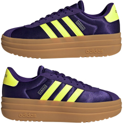 adidas VL Court Bold Sneaker Kinder JQ1874 - collegiate purple/hi-res yellow/silver met. 35.5