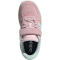 adidas Breaknet Sleek Sneaker Kinder JS0136 - clear pink/halo mint/bliss pink 32