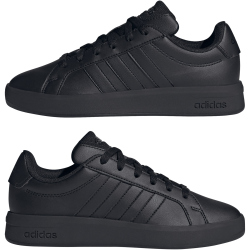 adidas Grand Court 3.0 Sneaker Kinder KK3791 - core black/core black/core black 35.5