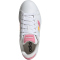 adidas Grand Court 3.0 Sneaker Kinder KI6502 - cloud white/lucid tangerine/bliss pink 37 1/3