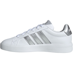 adidas Grand Court 3.0 Sneaker Kinder JP9363 - cloud white/silver met./silver met. 35.5