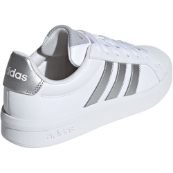 adidas Grand Court 3.0 Sneaker Kinder JP9363 - cloud white/silver met./silver met. 35.5