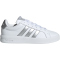 adidas Grand Court 3.0 Sneaker Kinder JP9363 - cloud white/silver met./silver met. 35.5