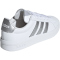 adidas Grand Court 3.0 Sneaker Kinder JP9363 - cloud white/silver met./silver met. 40