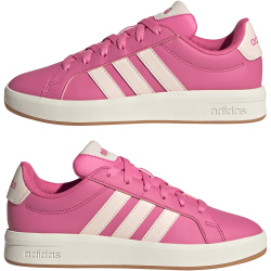 adidas Grand Court 3.0 Sneaker Kinder HP3529 - pink fusion/wonder quartz/off white 36 2/3