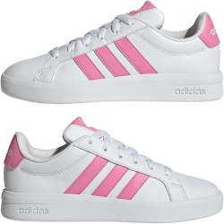 adidas Grand Court 3.0 Sneaker Kinder HP3528 - cloud white/bliss pink/bliss pink 35.5