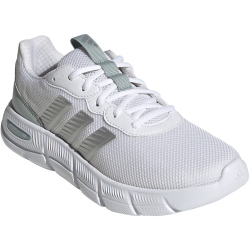 adidas Cloudfoam Flex Laces Sneaker Damen JS4891 - cloud white/silver met./wonder sage 38