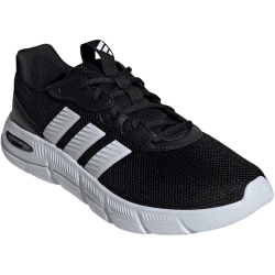 adidas Cloudfoam Flex Laces Sneaker Herren HQ4854 - core black/cloud white/core black 46 2/3