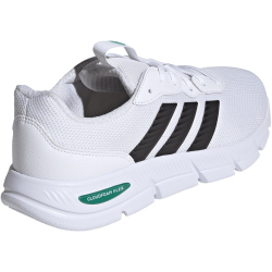adidas Cloudfoam Flex Laces Sneaker Herren HQ4852 - cloud white/core black/court green 46