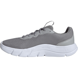 adidas Cloudfoam Flex Laces Sneaker Herren HQ4851 - mgh solid grey/cloud white/better scarlet 46 2/3