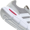 adidas Cloudfoam Flex Laces Sneaker Herren HQ4851 - mgh solid grey/cloud white/better scarlet 46 2/3