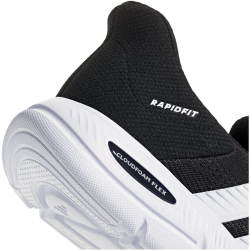 adidas Cloudfoam Flex Laces Sneaker Herren HQ2568 - core black/cloud white/core black 40 2/3