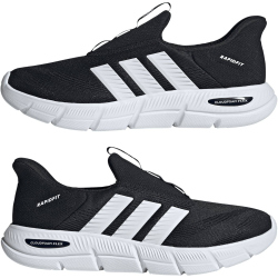 adidas Cloudfoam Flex Laces Sneaker Herren HQ2568 - core black/cloud white/core black 40 2/3