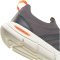 adidas Cloudfoam Flex Laces Sneaker Herren KK3487 - charcoal/carbon/dusky orange 43 1/3