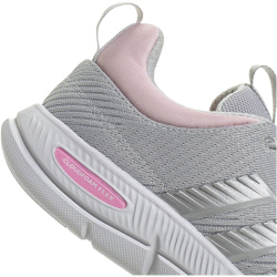 adidas Cloudfoam Flex Laces Sneaker Damen HQ4932 - lgh solid grey/matte silver/clear pink 36