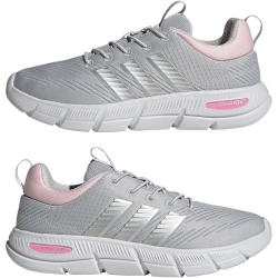 adidas Cloudfoam Flex Laces Sneaker Damen HQ4932 - lgh solid grey/matte silver/clear pink 36