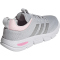 adidas Cloudfoam Flex Laces Sneaker Damen HQ4932 - lgh solid grey/matte silver/clear pink 36