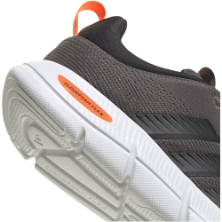 adidas Cloudfoam Flex Laces Sneaker Herren KK3486 - charcoal/core black/pure orange 40 2/3