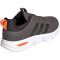 adidas Cloudfoam Flex Laces Sneaker Herren KK3486 - charcoal/core black/pure orange 40 2/3