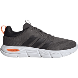 adidas Cloudfoam Flex Laces Sneaker Herren KK3486 - charcoal/core black/pure orange 41 1/3