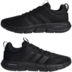adidas Cloudfoam Flex Laces Sneaker Herren HQ2548 - core black/core black/carbon 47 1/3