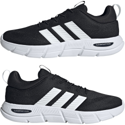 adidas Cloudfoam Flex Laces Sneaker Herren HQ2547 - core black/cloud white/carbon 40 2/3