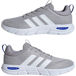 adidas Cloudfoam Flex Laces Sneaker Herren HQ2546 - grey two/cloud white/glory grey 41 1/3