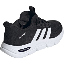 adidas Cloudfoam Flex Laces Sneaker Damen HP7002 - core black/cloud white/silver met. 36