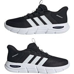 adidas Cloudfoam Flex Laces Sneaker Damen HP7002 - core black/cloud white/silver met. 36