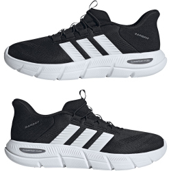 adidas Cloudfoam Flex Laces Sneaker Herren HP6994 - core black/cloud white/grey three 39 1/3