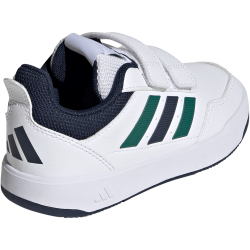 adidas Tensaur Sport 3.0 Sneaker Kinder KI6507 - cloud white/collegiate green/collegiate navy 31