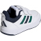adidas Tensaur Sport 3.0 Sneaker Kinder KI6507 - cloud white/collegiate green/collegiate navy 31