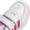 adidas Tensaur Sport 3.0 Sneaker Kinder JQ1844 - cloud white/bliss pink/grey two 30