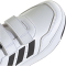 adidas Tensaur Sport 3.0 Sneaker Kinder JQ1843 - cloud white/core black/cloud white 28