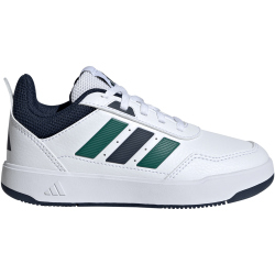 adidas Tensaur Sport 3.0 Sneaker Kinder KI6512 - cloud white/collegiate green/collegiate navy 29
