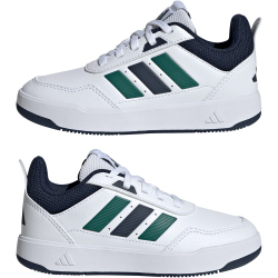 adidas Tensaur Sport 3.0 Sneaker Kinder KI6512 - cloud white/collegiate green/collegiate navy 29