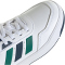adidas Tensaur Sport 3.0 Sneaker Kinder KI6512 - cloud white/collegiate green/collegiate navy 40