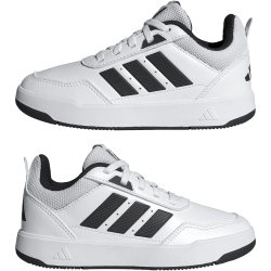 adidas Tensaur Sport 3.0 Sneaker Kinder JQ1859 - cloud white/core black/cloud white 28
