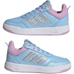 adidas Tensaur Sport 3.0 Sneaker Kinder JQ1857 - clear sky/silver met./bliss lilac 40
