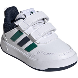 adidas Tensaur Sport 3.0 Sneaker Kinder KI6510 - cloud white/collegiate green/collegiate navy 22