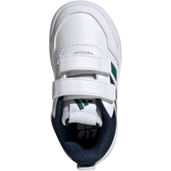 adidas Tensaur Sport 3.0 Sneaker Kinder KI6510 - cloud white/collegiate green/collegiate navy 22