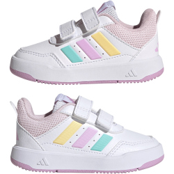 adidas Tensaur Sport 3.0 Sneaker Kinder KI6509 - cloud white/semi flash aqua/bliss lilac 26