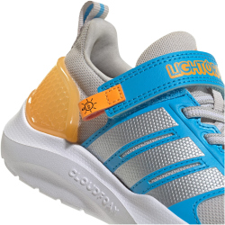 adidas Lightorama Runner Sneaker Kinder JQ4164 - grey one/matte silver/lucid aquamarine 29