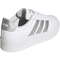 adidas Streettalk Bold Sneaker Damen KJ3857 - cloud white/silver met./core black 37 1/3