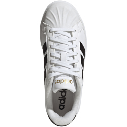 adidas Streettalk Bold Sneaker Damen KJ3856 - cloud white/core black/matte gold 36 2/3