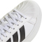 adidas Streettalk Bold Sneaker Damen KJ3856 - cloud white/core black/matte gold 36 2/3