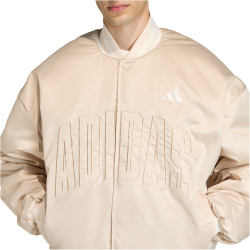 adidas Stadium gefütterte Bomberjacke Herren KE6211 - crystal linen S