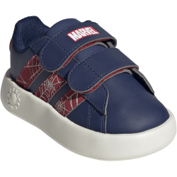 adidas x Marvel Spider-Man Grand Court Sneaker Kinder JS2342 - dark blue/active maroon/off white 19