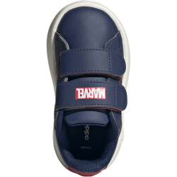 adidas x Marvel Spider-Man Grand Court Sneaker Kinder JS2342 - dark blue/active maroon/off white 19