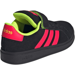 adidas Grand Court 00s Sneaker Kinder JP9349 - core black/lucid red/lucid lemon 30